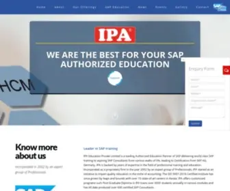 Ipaeducation.in(IPA Education Private Limited) Screenshot