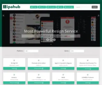 Ipahub.com(IPAHUB :: Home) Screenshot