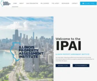 Ipaieducation.org(Illinois Property Assessment Institute) Screenshot