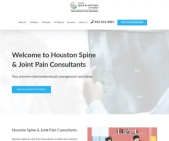 Ipainspecialist.com(Houston Spine & Joint Pain Consultants) Screenshot