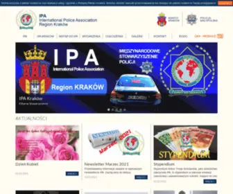 Ipakrakow.pl(International Police Association Kraków (Cracov)) Screenshot