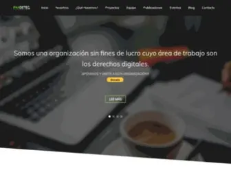 Ipandetec.org(Inicio) Screenshot