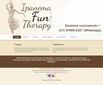 Ipanemafuntherapy.com.br(Ipanema fun therapy) Screenshot