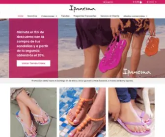 Ipanemave.com(Sandalias Ipanema Venezuela) Screenshot