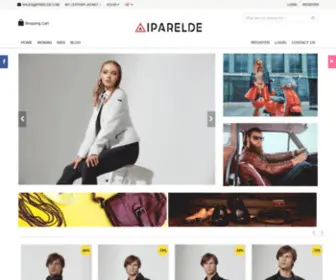 Iparelde.com(IPARELDE LEATHER JACKET'S) Screenshot