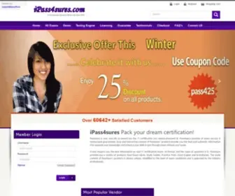 Ipass4Sures.com(Free Pass4sure Braindumps) Screenshot