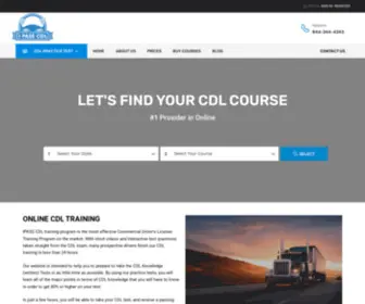 IpassCDL.com(I Pass CDL) Screenshot