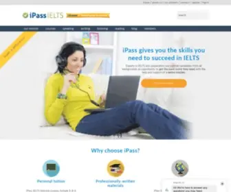 Ipassielts.com(IELTS speaking test videos) Screenshot