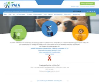 Ipata.org(International Pet And Animal Transportation Association) Screenshot