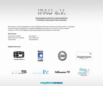 Ipau.de(IPAU e.V) Screenshot