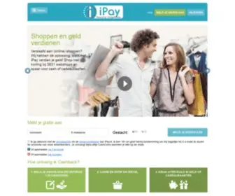 Ipay.nl(Het beste online cashbackprogramma om snel cashback te verdienen) Screenshot