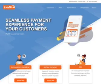 Ipay88.com.my(IPay88 is a payment gateway company) Screenshot