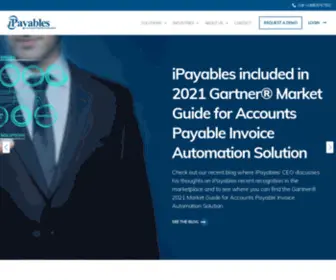 Ipayables.com(AP Automation) Screenshot