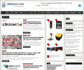 Ipbalance.com(Sharing IT Expertise) Screenshot