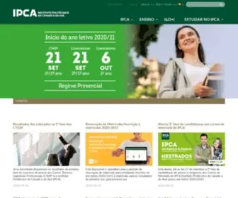 Ipca.pt(Ensino Superior Público) Screenshot