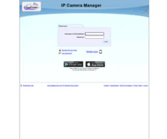 Ipcameramanager.com(CloudCorder IP Camera Manager) Screenshot