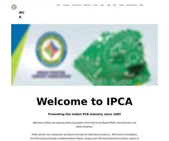Ipcapcb.org(Association for Indian Printed Circuit Board (PCB)) Screenshot