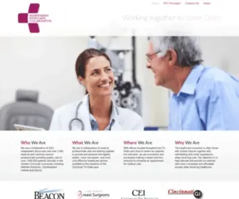 IpCDoctors.com(Independent Physicians Collaborative) Screenshot