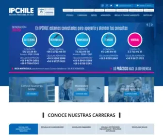Ipchile.cl(Estudia en IPCHILE) Screenshot