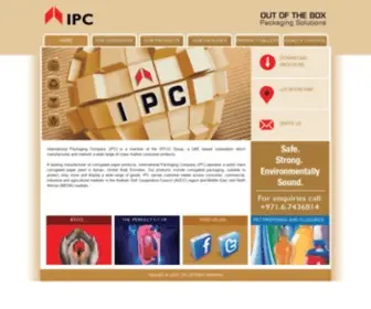 Ipcinternationalpackaging.com(An IFFCO Group Company) Screenshot