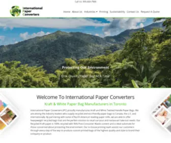 IPCLTD.ca(International Paper Converters) Screenshot