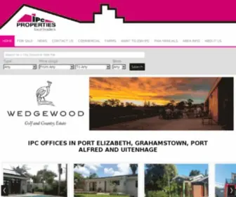 IpcProperties.co.za(Property for sale) Screenshot