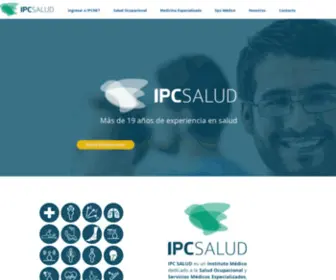 Ipcsalud.com(Más de 15años de experiencia en salud. Salud Ocupacional) Screenshot