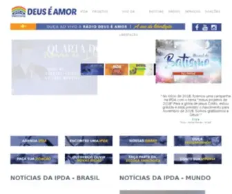 Ipda.org.br(IGREJA PENTECOSTAL DEUS É AMOR) Screenshot