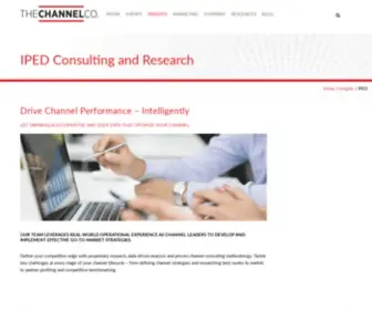 Iped.com(The Channel Company) Screenshot