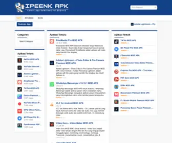 Ipeenk.app(Download MOD APK Premium Android Gratis) Screenshot