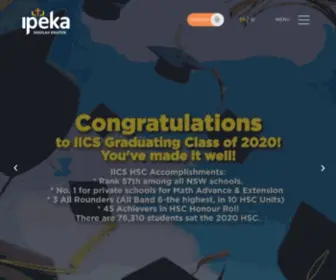 Ipeka.org(Education Based on Christian Values) Screenshot