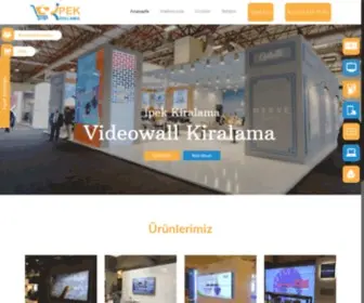 Ipekkiralama.com.tr(Videowall Kiralama) Screenshot