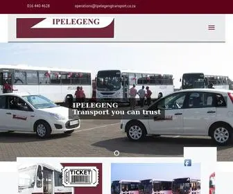 Ipelegengtransport.co.za(Ipelegeng Transport) Screenshot