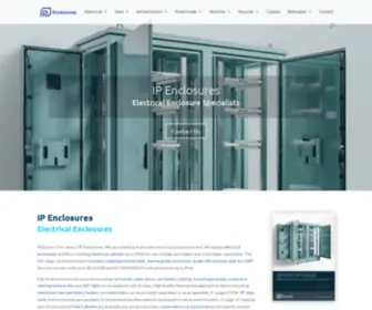 Ipenclosures.com.au(IP Enclosures) Screenshot