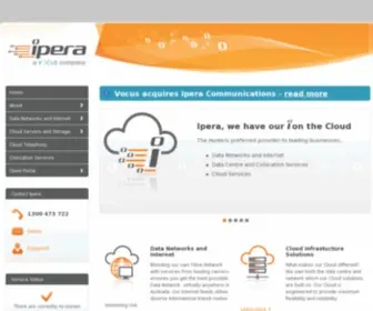 Ipera.net.au(Ipera Communications) Screenshot