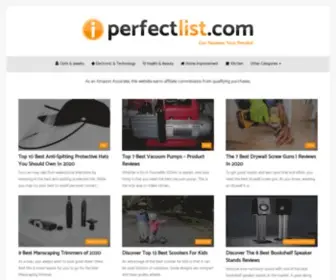 Iperfectlist.com(Our Reviews) Screenshot