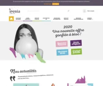 Iperia.eu(Plateforme nationale de professionnalisation) Screenshot