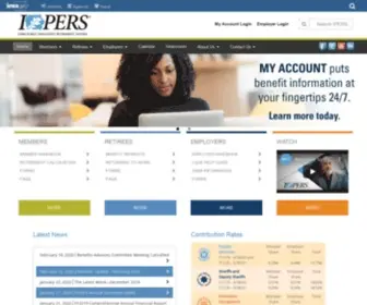 Ipers.org(Iowa Public Employees’ Retirement System) Screenshot
