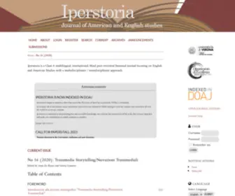 Iperstoria.it(Iperstoria) Screenshot