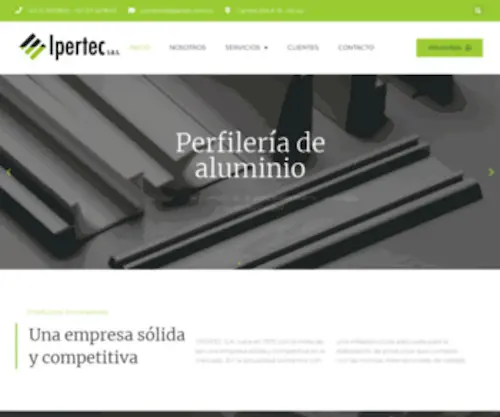 Ipertec.com.co(INICIO) Screenshot