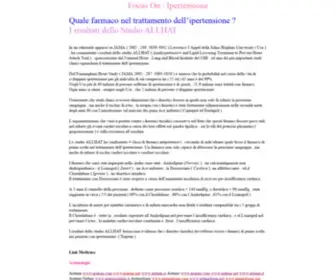 Ipertensioneonline.it(Ipertensione Online) Screenshot