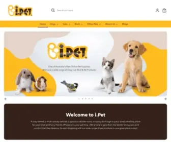 Ipet-AU.com(Great range of pet supplies for your pets from) Screenshot