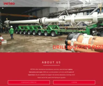 Ipetro.com.my(Your Reliable Partner For Maintenance & Inspection Service) Screenshot