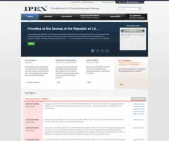 Ipex.eu(Ipex) Screenshot