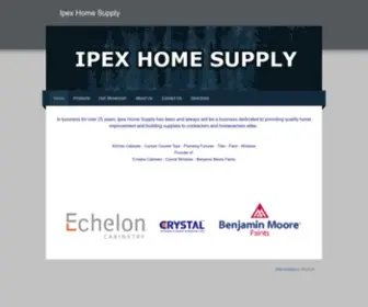 Ipexhomesupply.com(   Ipex Home Supply) Screenshot