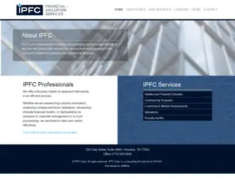 Ipfccorp.com(J.S. Held) Screenshot