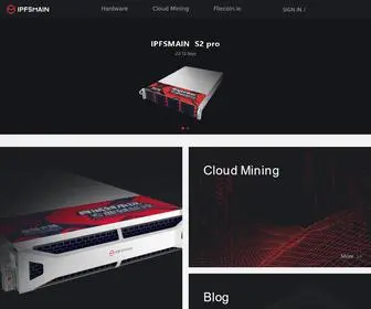 Ipfsmain.tech(IPFS) Screenshot