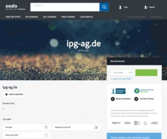 IPG-Ag.de(Gewerbefläche) Screenshot