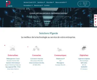 Ipgarde.com(CLOUD, VIRTUALISATION SI, INGÉNIERIE DIGITALE) Screenshot