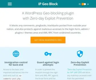 Ipgeoblock.com(A WordPress Geo) Screenshot